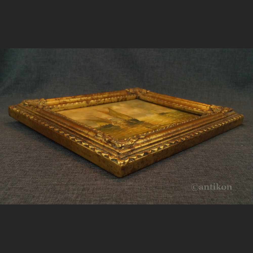 Obraz łodzie wracające z połowu 