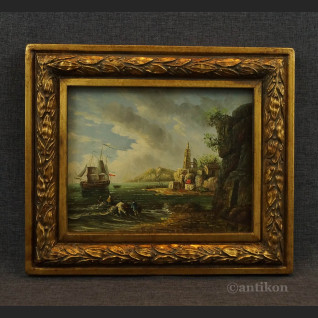 Obraz skalisty brzeg miniatura na prezent Obraz skalisty brzeg miniatura na prezent