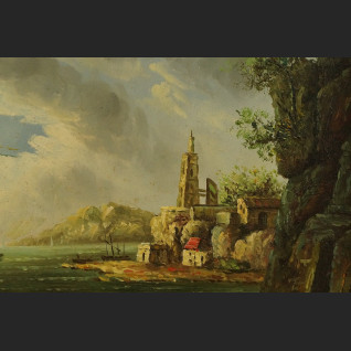 Obraz skalisty brzeg miniatura na prezent Obraz skalisty brzeg miniatura na prezent