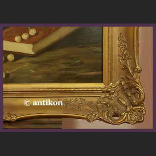 Stary obraz olejny piękne malarstwo martwa natura Stary obraz olejny piękne malarstwo martwa natura