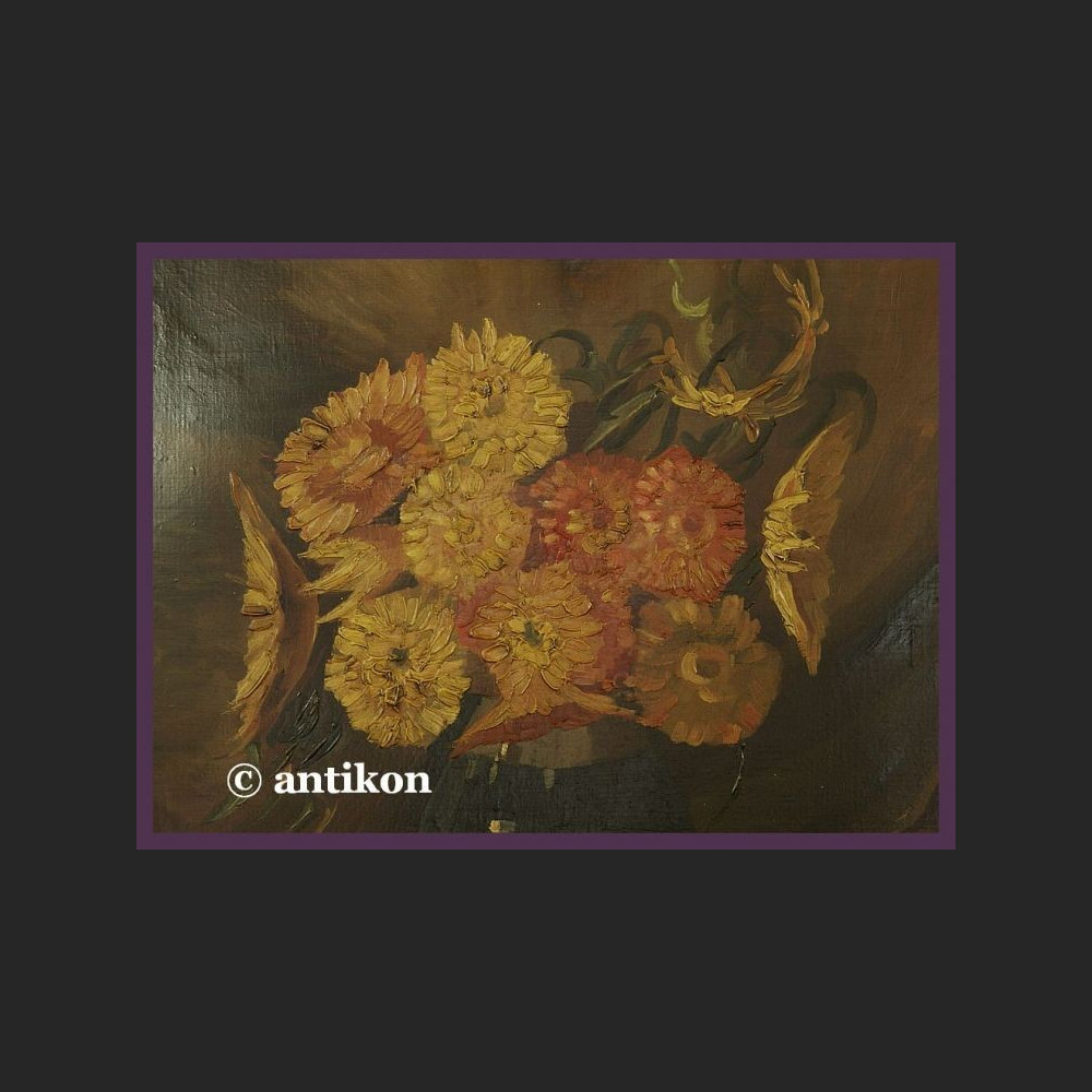 Stary obraz olejny piękne malarstwo martwa natura Stary obraz olejny piękne malarstwo martwa natura