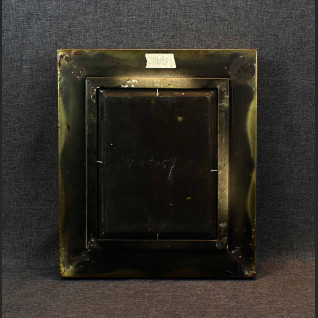 Portret kobiety z perłami obraz Art deco 