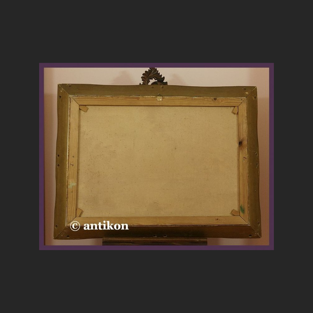 Obraz na płótnie Urok natury stary olej 