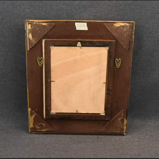 Rudowłosa obraz portret w ramie 