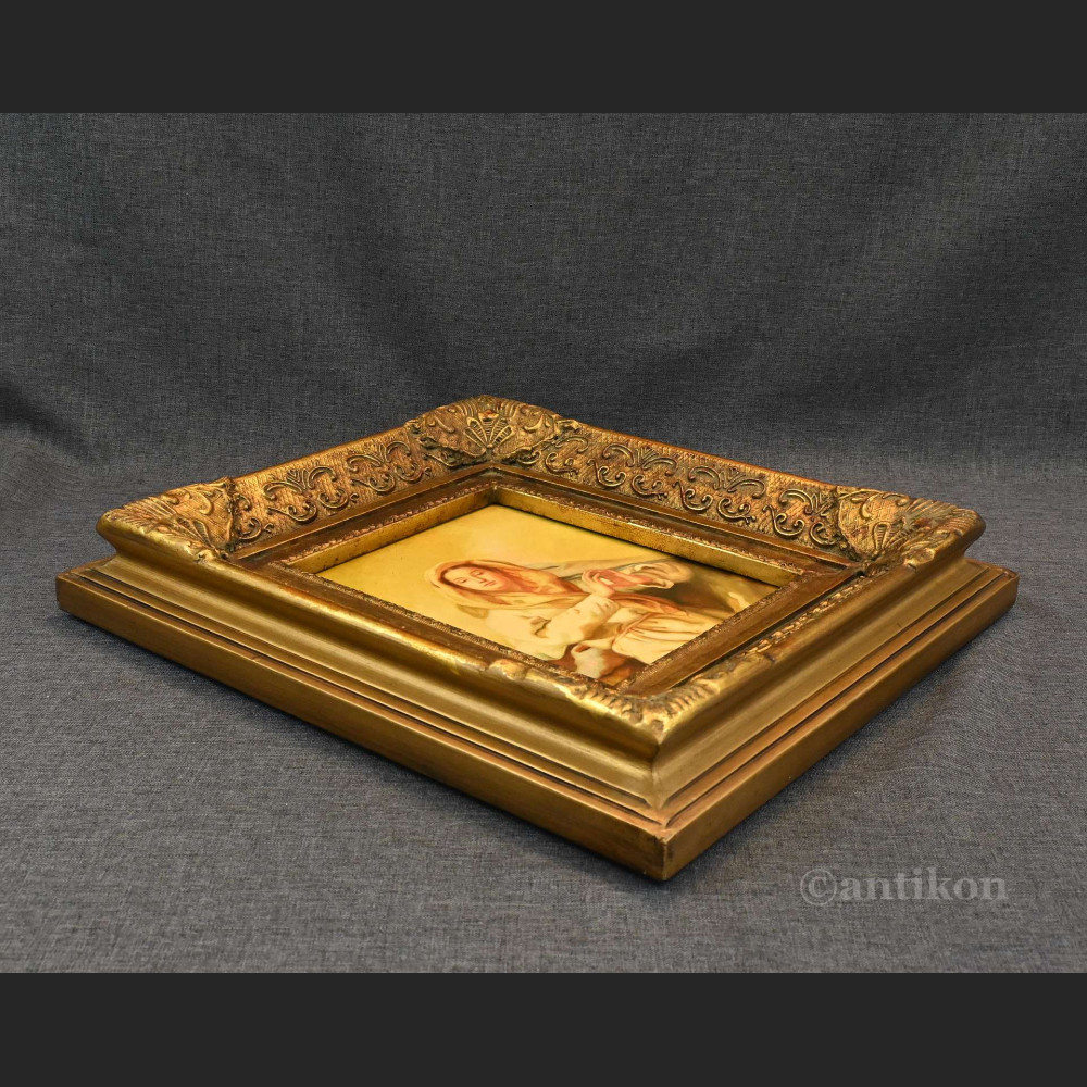 Maryja obraz olejny w ramie  Maryja obraz olejny w ramie