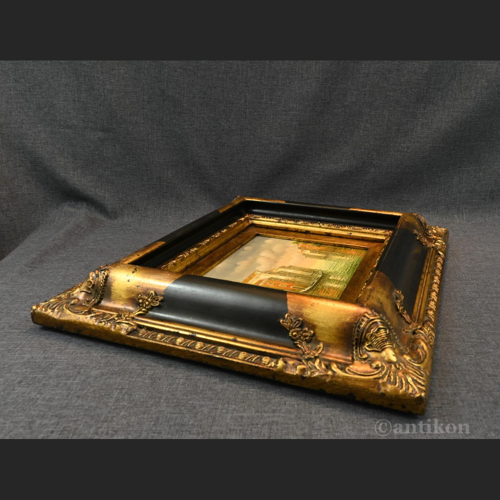 Wenecja pejzaż obraz olejny z gondolą 