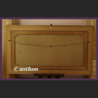 Obraz olejny marynistyczny Łodzie i morze Obraz olejny marynistyczny Łodzie i morze