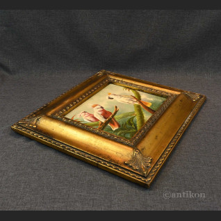 Obraz z ptakami malarstwo olejne na prezent Obraz z ptakami malarstwo olejne na prezent