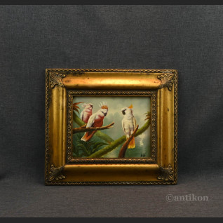 Obraz z ptakami malarstwo olejne Obraz z ptakami malarstwo olejne