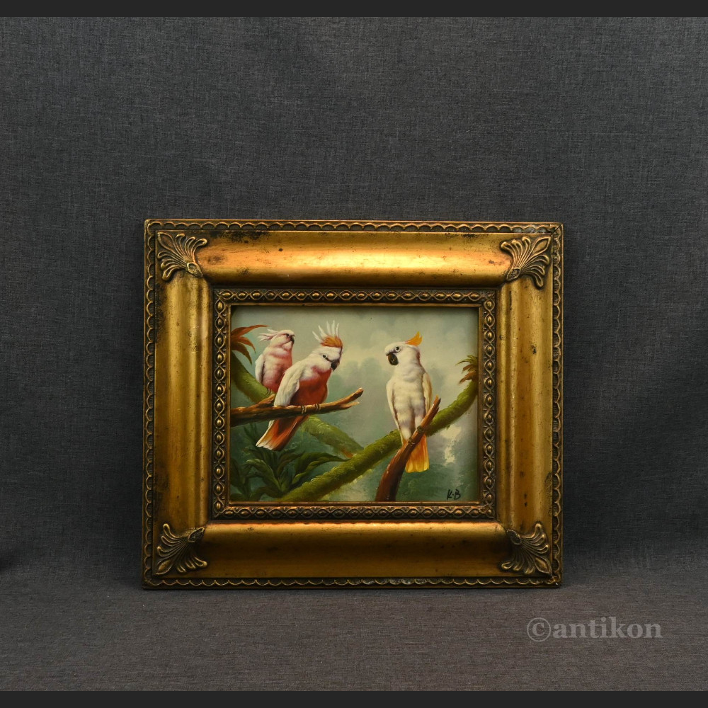 Obraz z ptakami malarstwo olejne na prezent Obraz z ptakami malarstwo olejne na prezent