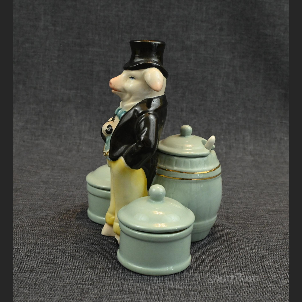 Solniczka prosiaczek zestaw do przypraw 