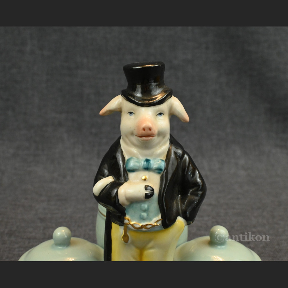 Solniczka prosiaczek zestaw do przypraw 