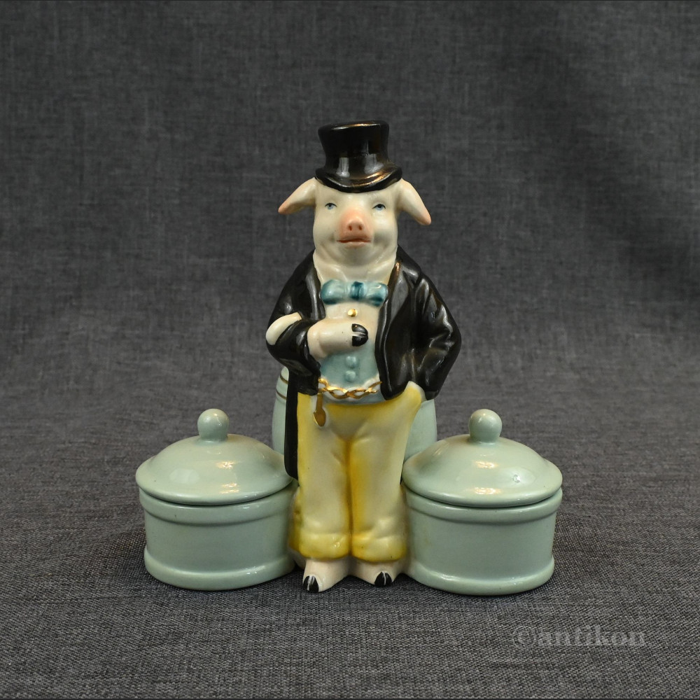 Solniczka prosiaczek zestaw do przypraw 