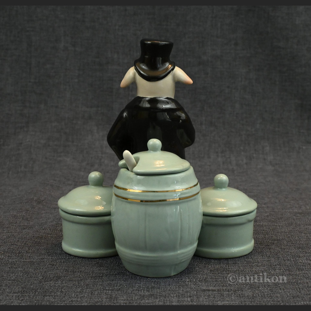 Solniczka prosiaczek zestaw do przypraw 