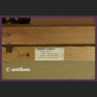 PRZEŚLICZNY STARY OLEJ NA PŁÓTNIE GÓRSKI PEJZAŻ AUKCYJNY ARTYSTA