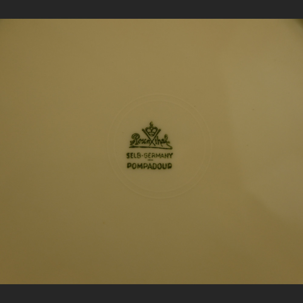 Porcelana Rosenthal komplet talerzy z paterą 