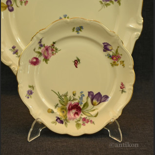 Porcelana Rosenthal komplet talerzy z paterą 