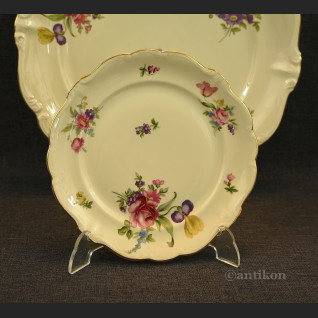 Porcelana Rosenthal komplet talerzy z paterą 