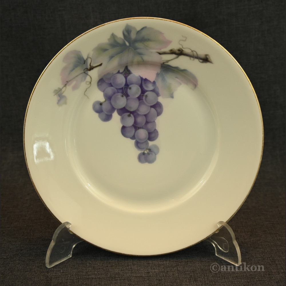 Porcelana Rosenthal stare talerze z owocami 