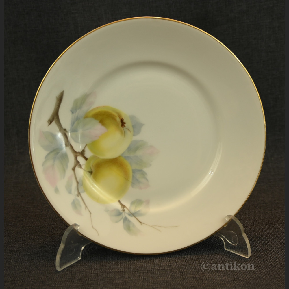 Porcelana Rosenthal stare talerze z owocami 