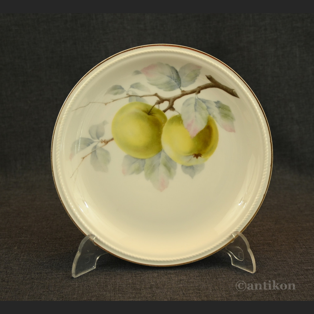 Talerze deserowe Rosenthal motyw owoców Talerze deserowe Rosenthal motyw owoców