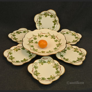 Talerze do serwowania ciasta z paterą 