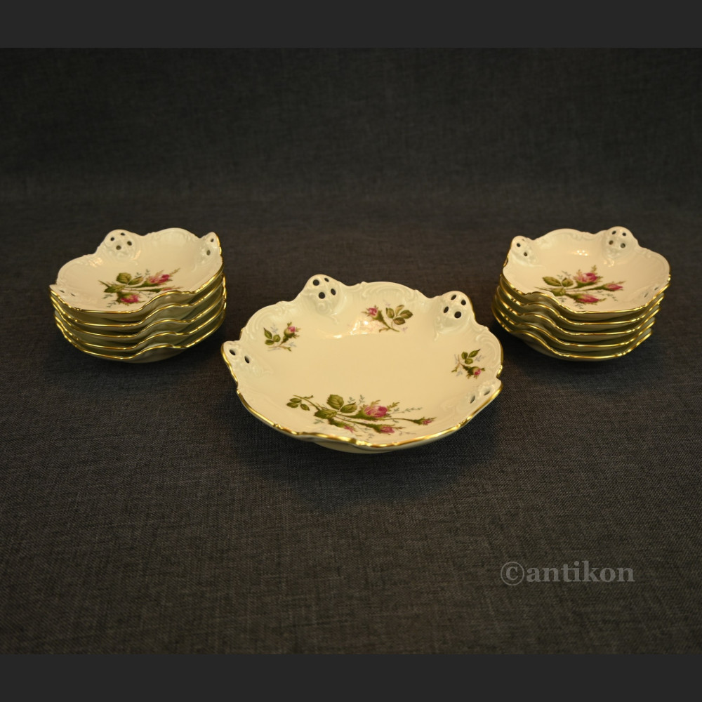 Talerzyki Rosenthal komplet konfiturówek 