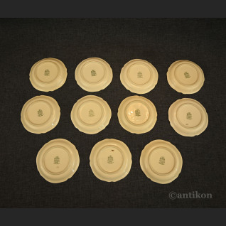 Skapki do herbaty porcelanowy zestaw talerzyków 