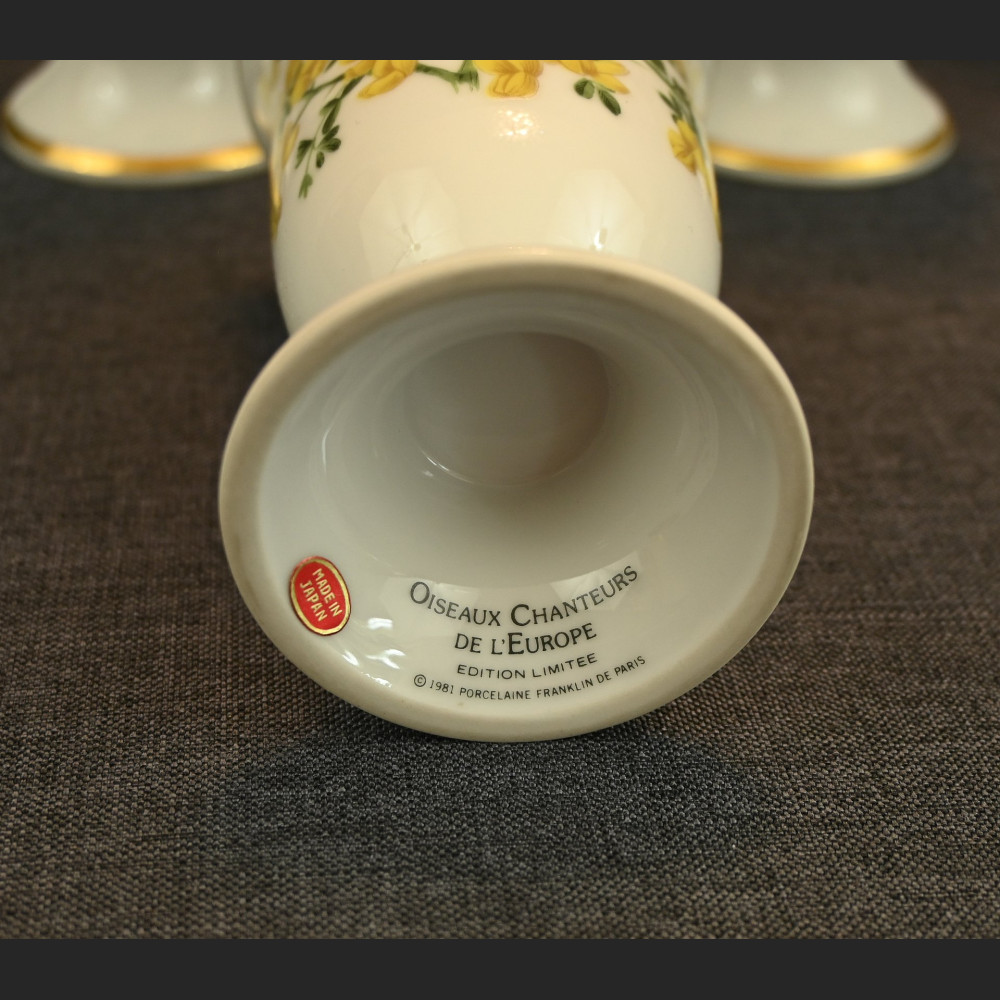 Kubki z ptakami do czekolady prezent 