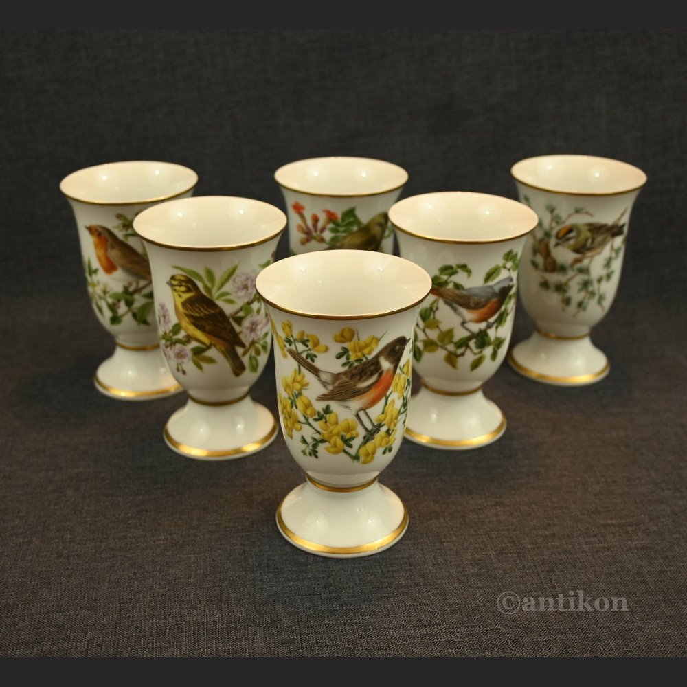 Kubki z ptakami do czekolady prezent 