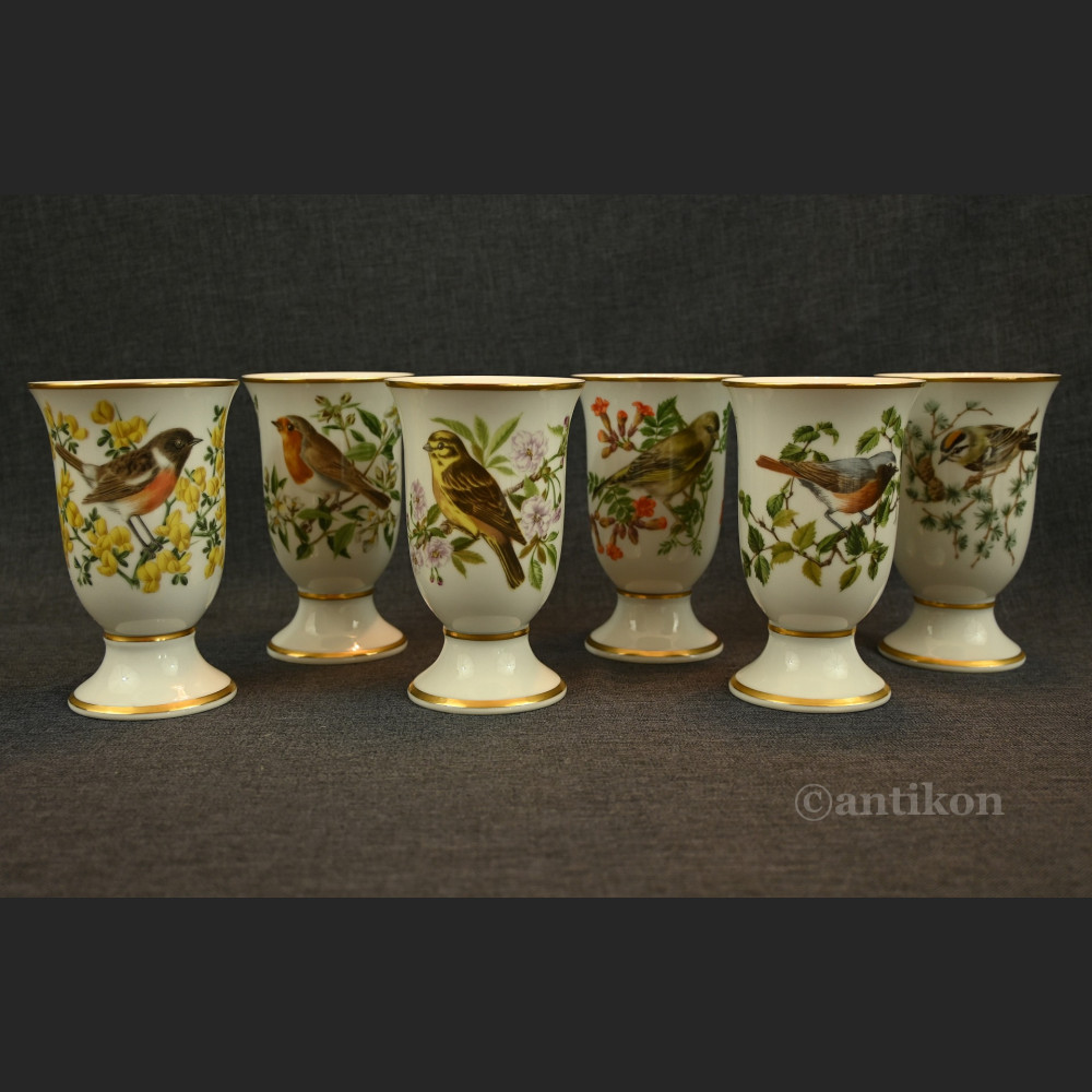 Kubki z ptakami do czekolady prezent 