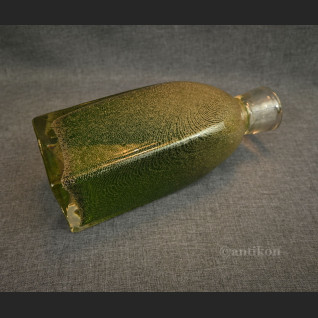 Wazon butla zielony duży stare szkło Wazon butla zielony duży stare szkło