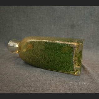 Wazon butla zielony duży stare szkło Wazon butla zielony duży stare szkło