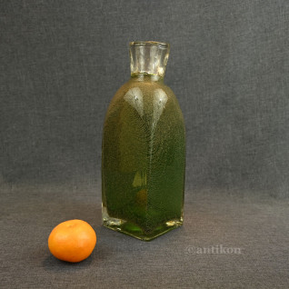 Wazon butla zielony duży stare szkło Wazon butla zielony duży stare szkło