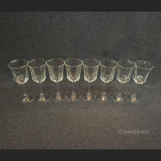 Stare kieliszki do wina 8 szt Stare kieliszki do wina 8 szt