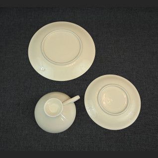 Filiżanka trio pistacjowa art deco Filiżanka trio pistacjowa art deco