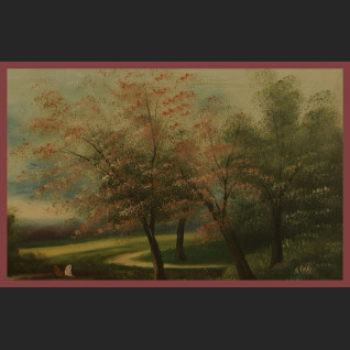 Obraz sielski pejzaż na wsi domostwo  Obraz sielski pejzaż na wsi domostwo