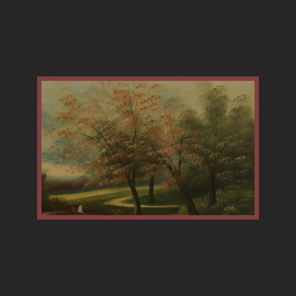 Obraz sielski pejzaż na wsi domostwo  Obraz sielski pejzaż na wsi domostwo