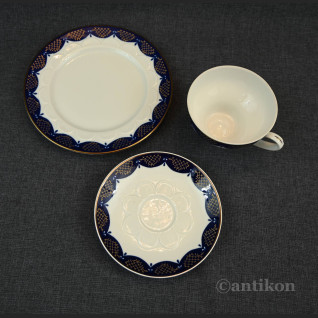 Filiżanka trio zestaw do kawy 