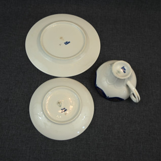 Filiżanka trio zestaw do kawy 