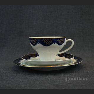 Filiżanka trio zestaw do kawy 