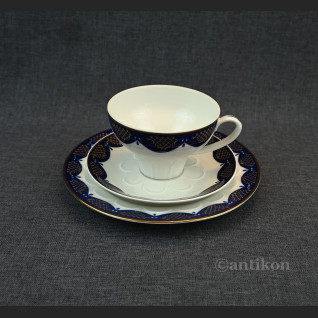 Filiżanka trio zestaw do kawy 