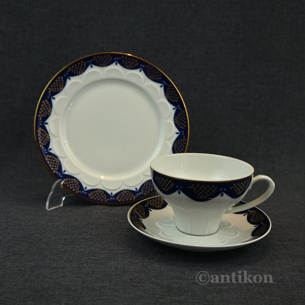 Filiżanka trio zestaw do kawy 