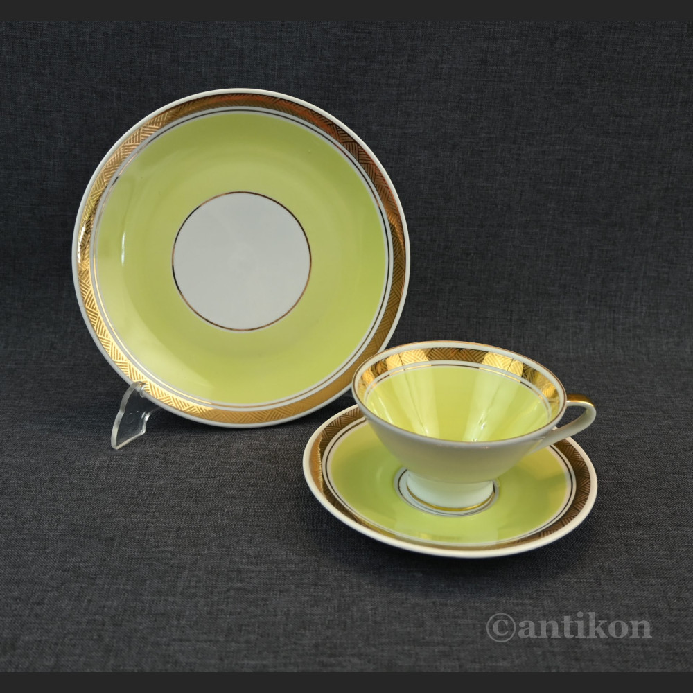 Limonkowe trio stylowa filiżanka Limonkowe trio stylowa filiżanka