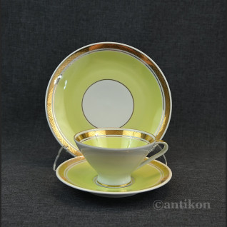 Limonkowe trio stylowa filiżanka Limonkowe trio stylowa filiżanka