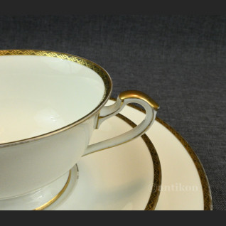 Biała filiżanka trio Eschenbach Biała filiżanka trio Eschenbach