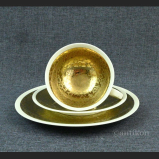 Złota filiżanka kolekcjonerska 