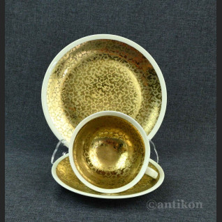 Złota filiżanka kolekcjonerska 