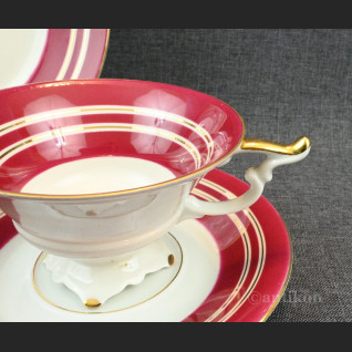 Stara porcelanowa filiżanka śląska  Stara porcelanowa filiżanka śląska