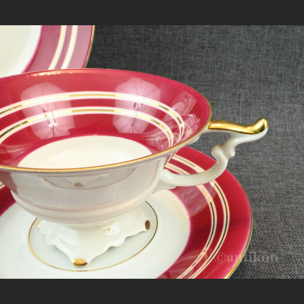 Stara porcelanowa filiżanka śląska  Stara porcelanowa filiżanka śląska